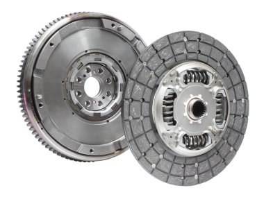 Set to replace the automobile clutch (composed of damping flywheel, drive) on a white