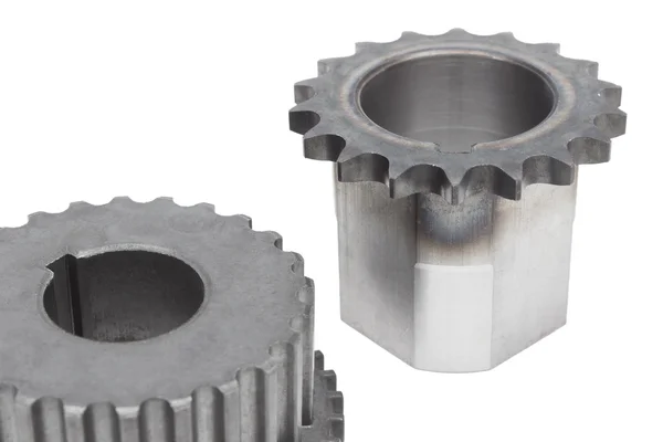 Gear or sprocket crankshaft timing — Stock Photo, Image