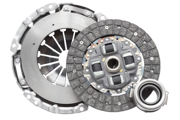 Replacement clutch kit on a white — Stockfoto
