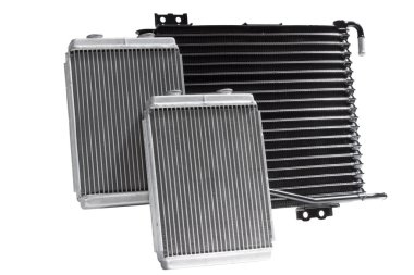 Radiator engine cooling and passenger compartment heating