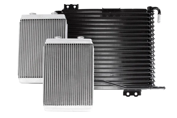 Radiator engine cooling and passenger compartment heating