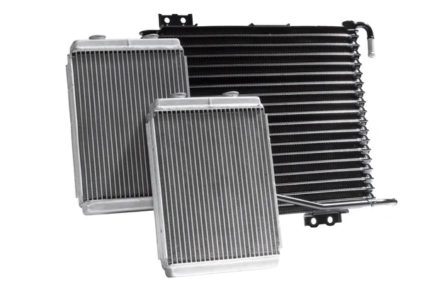 Radiator engine cooling and passenger compartment heating — 图库照片