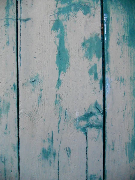 Green and white wood boards — Stock Photo, Image