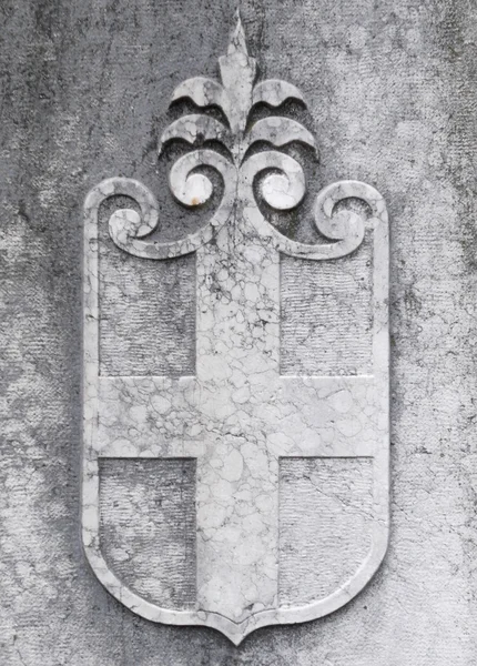 Mittelalterliches Emblem — Stockfoto