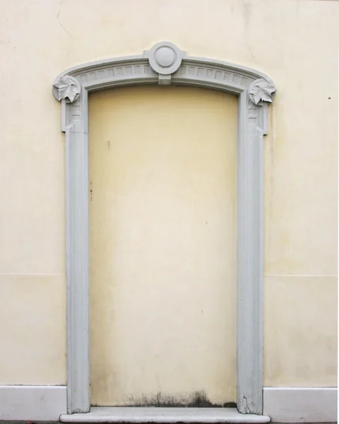 Walled up door — Stock Photo, Image