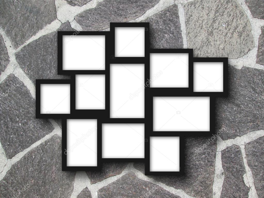 Multiple Black Frames On Stone Pavement Stock Photo Image By Alessandromassimiliano 87665192 - Photo Frames Multiple Images Multiple Black Frames On Stone Pavement Stock Photo Image By Alessandromassimiliano 87665192 - Photo Frames Multiple Images