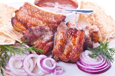 Barbekü restoran yemek