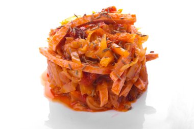 Yaratıcı mutfağı - taze salata