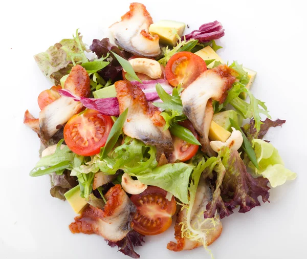 Creative cuisine - fresh salad — Stock Photo, Image