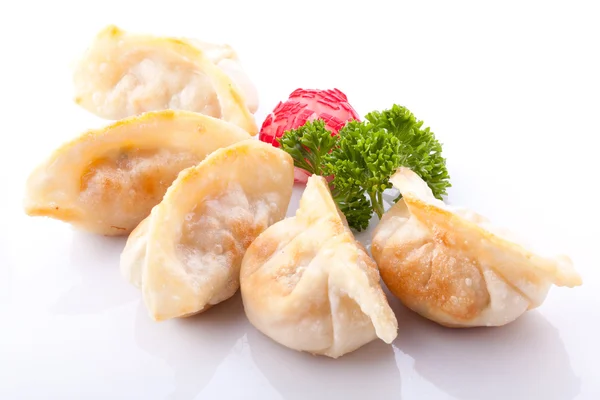 Cooking of the restaurant with dumplings. — Stock Photo, Image