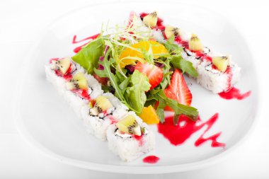 Restoran tatlı menüsünden