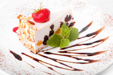 Restoran tatlı menüsünden