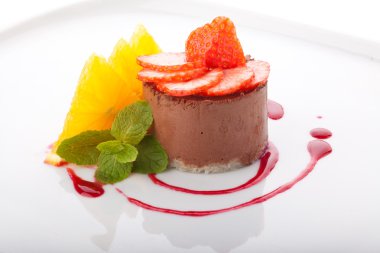 Restoran tatlı menüsünden