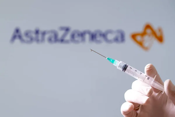 Вакцина Astrazeneca Будет Упакована Мексике Ноября 2020 — стоковое фото