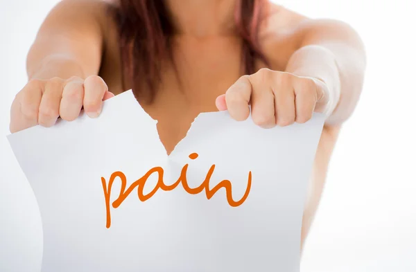 Stop pain — Stock Photo, Image