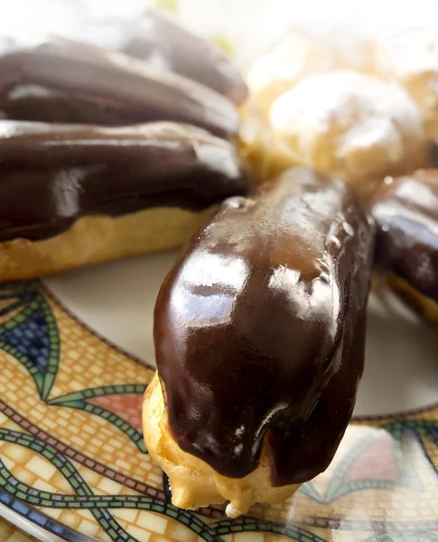 Torte di Eclair — Foto Stock