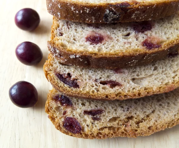 Bread with cranberries — Stock Photo, Image