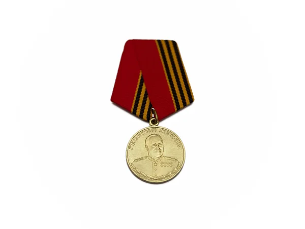 Medalla sobre un fondo blanco —  Fotos de Stock