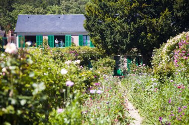House of Claude Monet in Giverny clipart