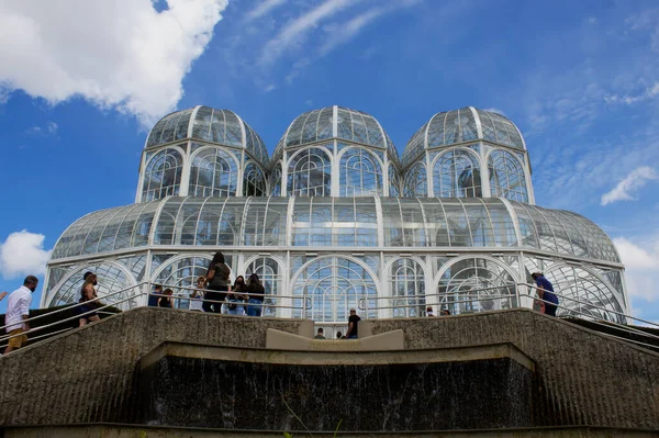 Curitiba Parán Brasil Diciembre 2020 Arquitectura Del Jardín Botánico Curitiba — Foto de Stock