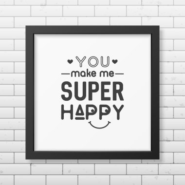 Seviyorum. Tipografik arka plan alıntı.