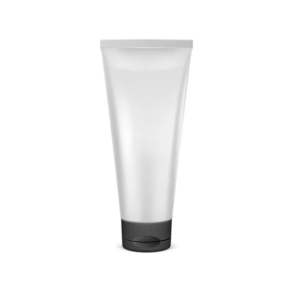 Modello di tubo bianco per crema — Vettoriale Stock