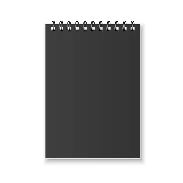 Cuaderno de vector realista — Vector de stock