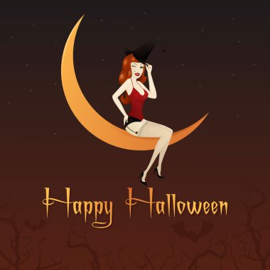 sevimli cadı ve aya