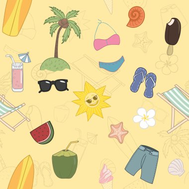 plaj seamless modeli