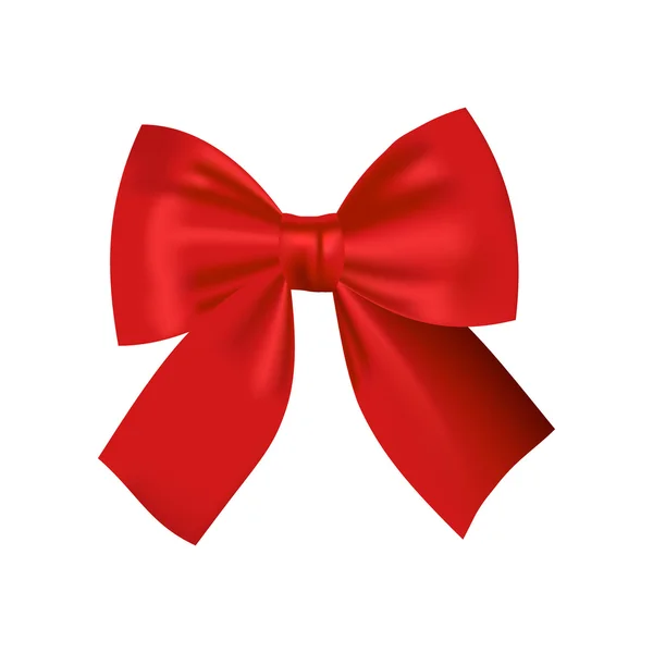 Red Bow — Stock Vector