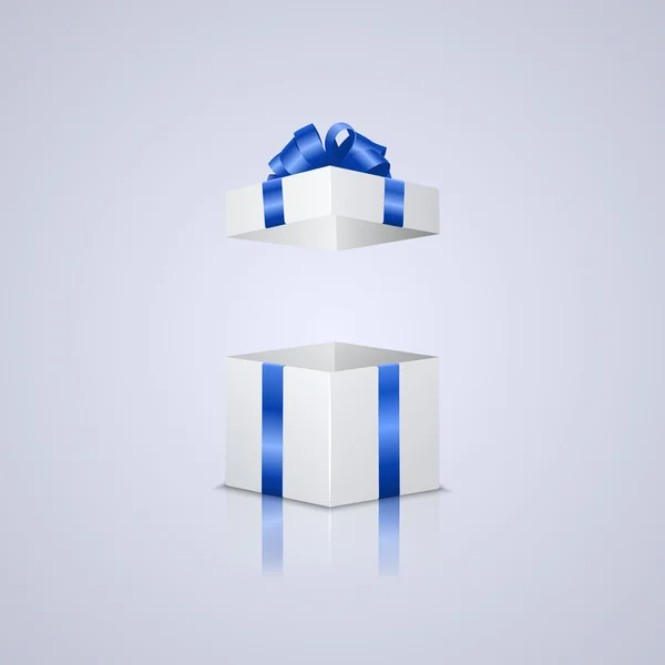 Caja de regalo abierta — Vector de stock