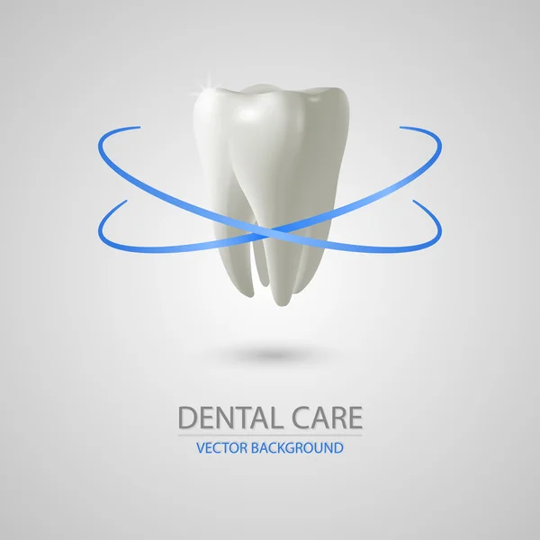 Antecedentes del cuidado dental — Vector de stock