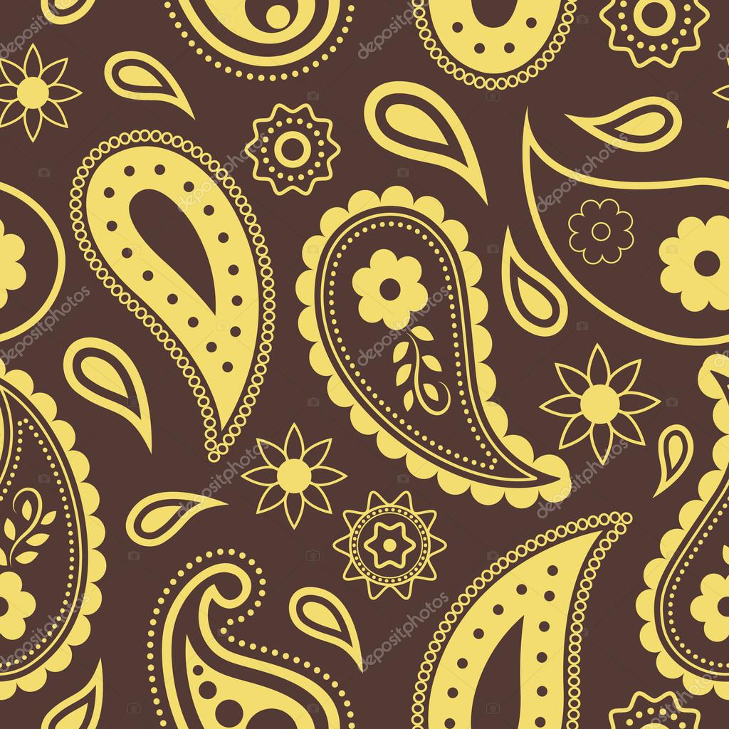Seamless pattern. Paisley Stock Vector Image by ©Gomolach 61863177