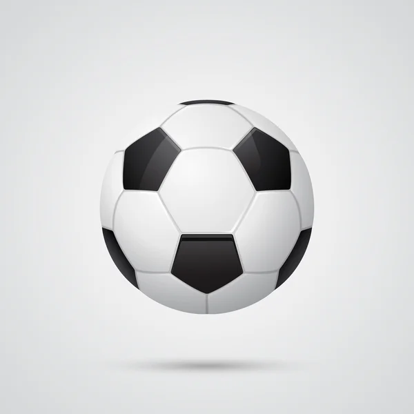 Bola de futebol — Vetor de Stock