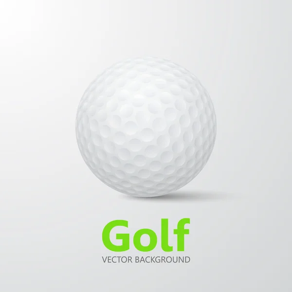 Golf - vector de fondo — Archivo Imágenes Vectoriales