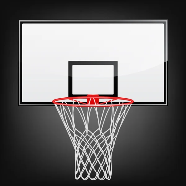 Basketball backboard — Stock Vector