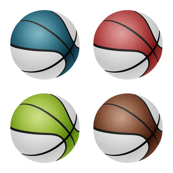 Vector basketballen — Stockvector