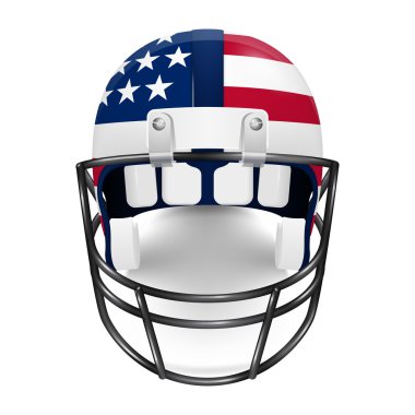 Vatansever futbol kask - bizim bayrak.