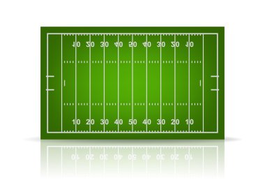 vektör futbol sahası