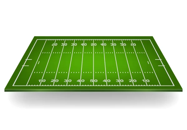 Football field. Vector illustration. — Stock Vector