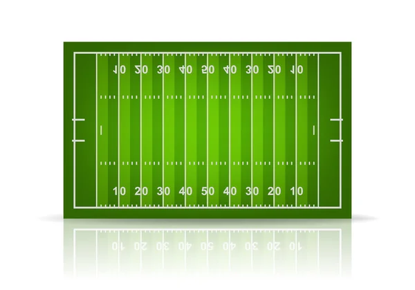 Vector american football field — Stock Vector