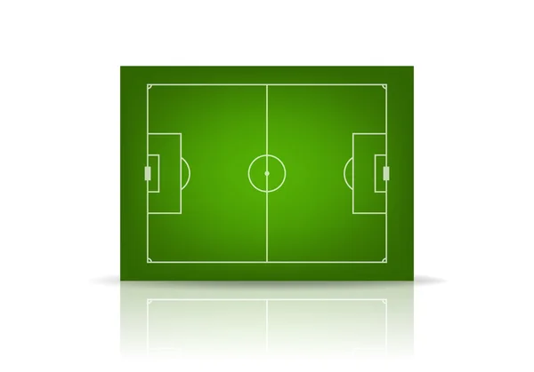 Terrain de football vectoriel — Image vectorielle