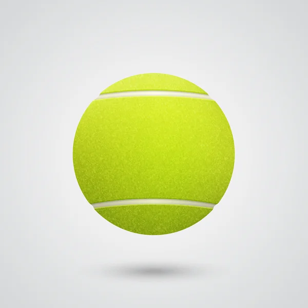 Tennis ball, vector. — Stock Vector