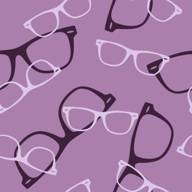 Güneş gözlüğü ile sorunsuz vektör desen