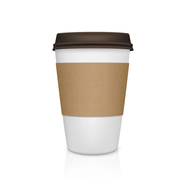 Kaffeetasse isoliert — Stockvektor
