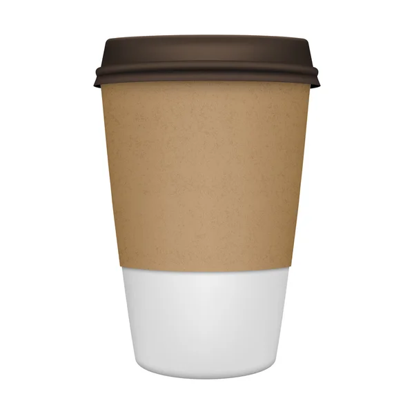 Taza de café aislado — Vector de stock