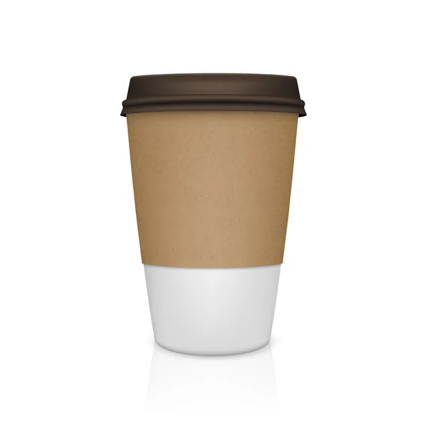 Kaffeetasse isoliert — Stockvektor