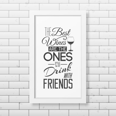 Gerçekçi bir şekilde beyaz çerçeve içinde tipografik arka plan alıntı