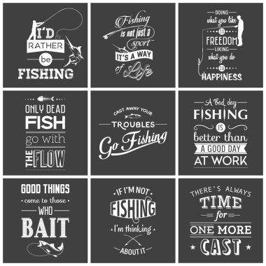 Download Fishing Quotes Free Vector Eps Cdr Ai Svg Vector Illustration Graphic Art