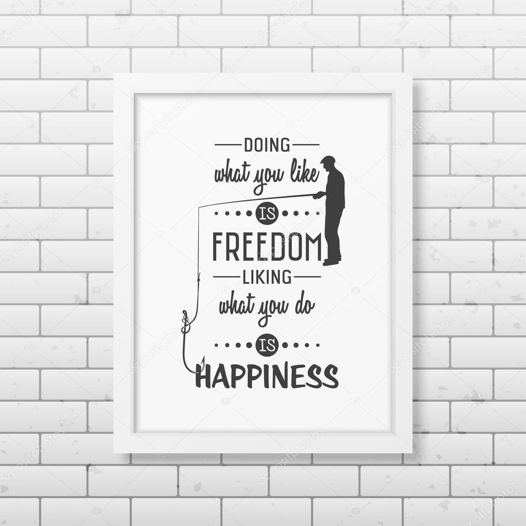 Quote typographical Background in the white frame